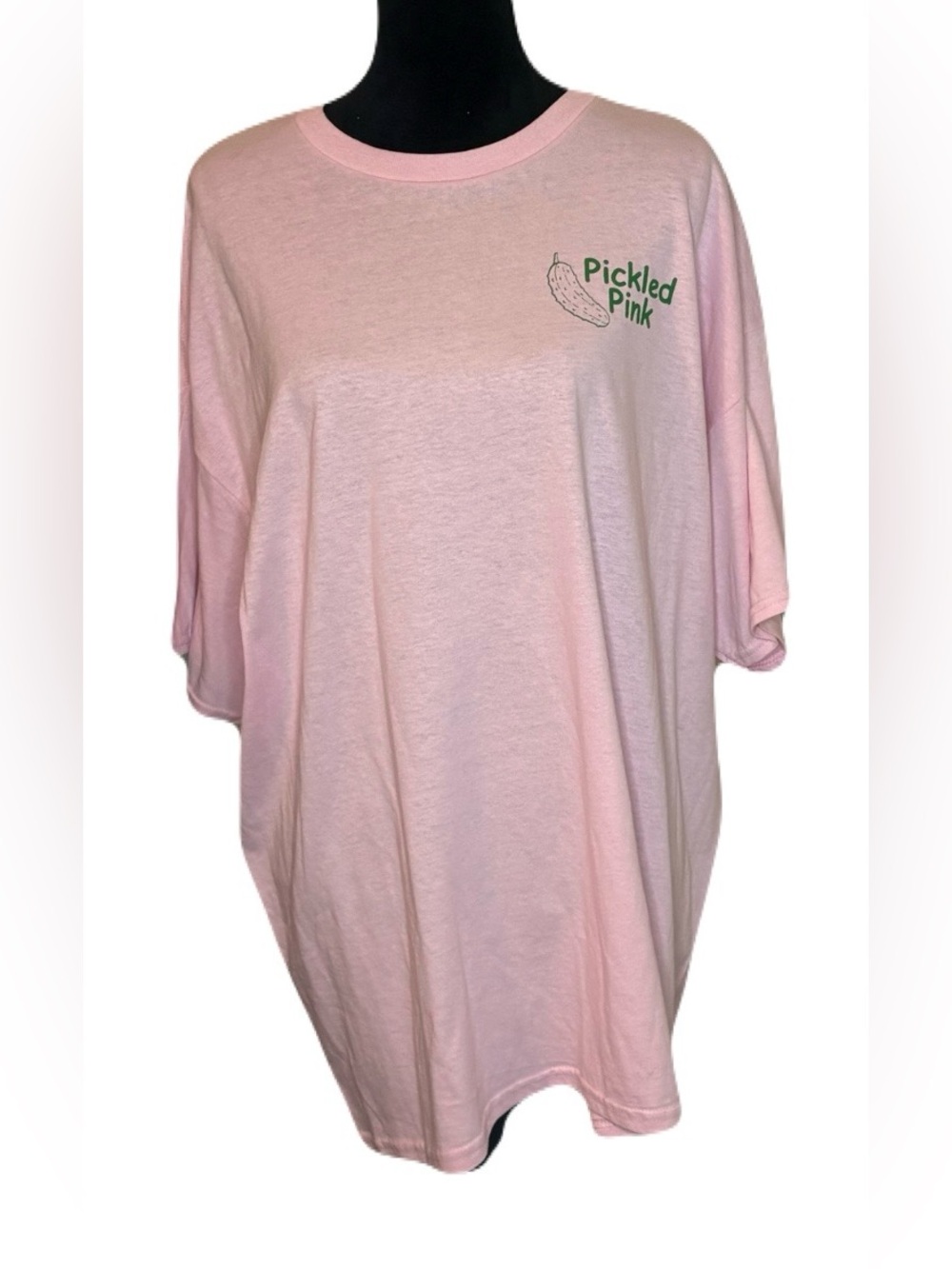 (Gildan) Pickled Pink Plus Size Graphic Tee: Size 2XL